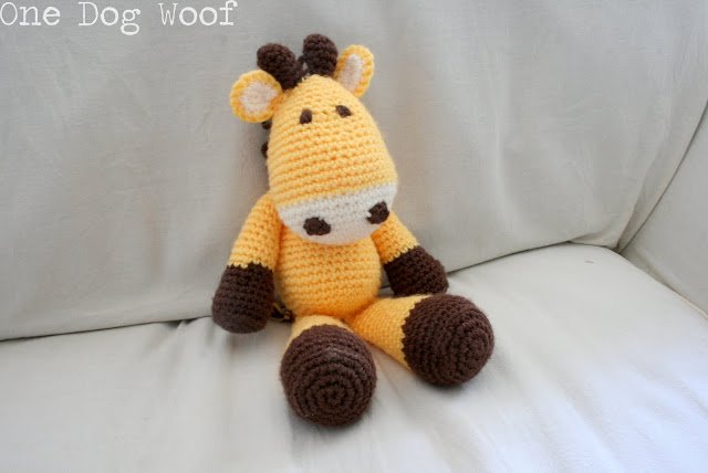 Crochet Giraffe Amigurumi | One Dog Woof | #crochet