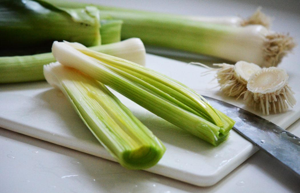 Party In My Tummy: Cleaning Leeks