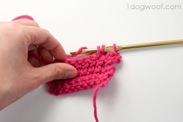 Half Double Crochet Stitch