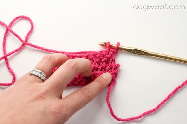 Crochet Slip Stitch Tutorial | One Dog Woof | #crochet
