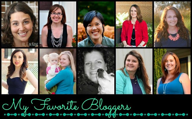 My favorite bloggers 10-13