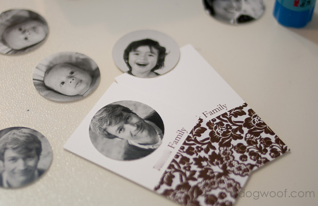 Customize gift tags with photos | www.1dogwoof.com