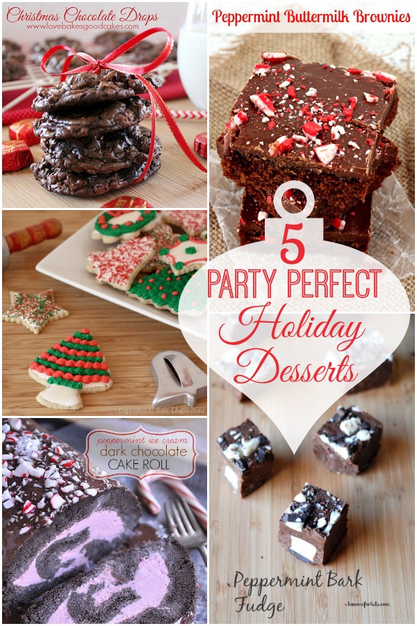5 Party Perfect Holiday Desserts. www.1dogwoof.com