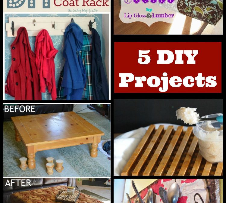 The Project Stash Link Party: 5 DIY Projects
