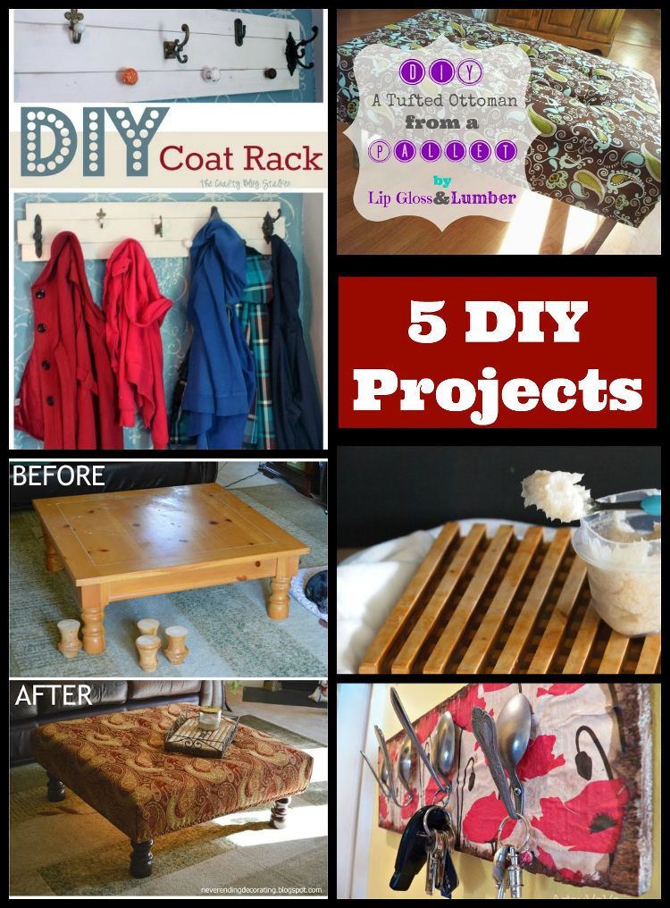 The Project Stash Link Party: 5 DIY Projects