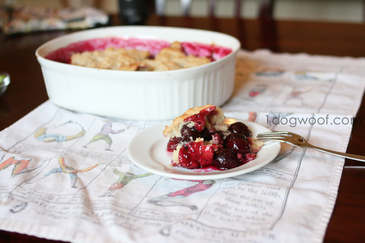 Cherry Cobbler, wide angle behind the scenes