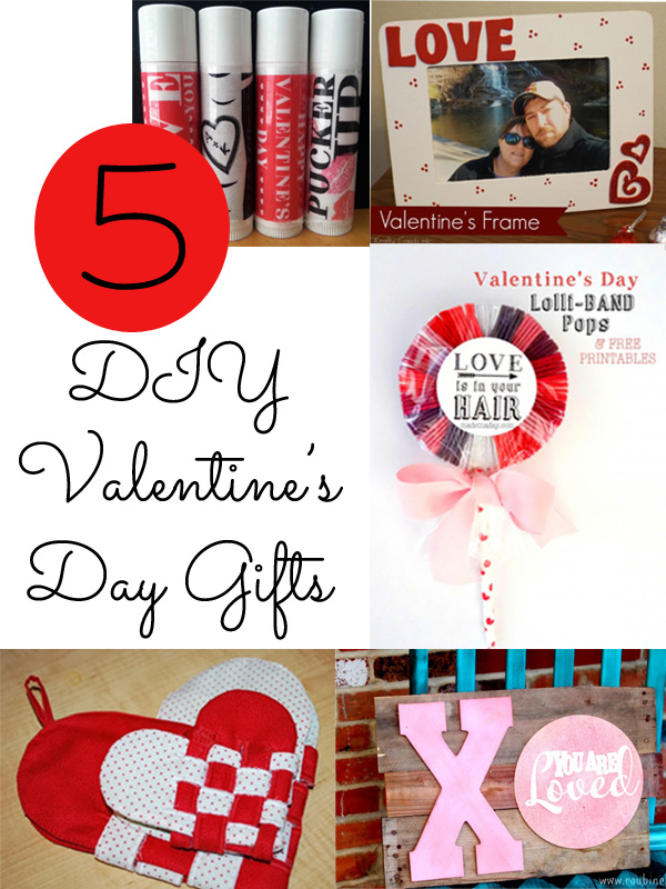 5 DIY Valentine's Day Gifts