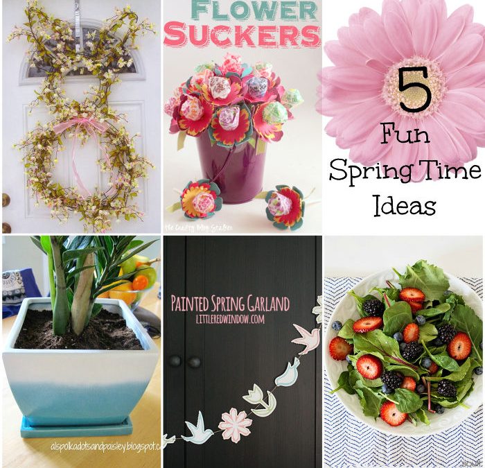 5 Fun Springtime Ideas at The Project Stash