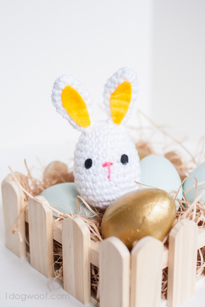 Crochet Easter Bunny Pattern - One Dog Woof