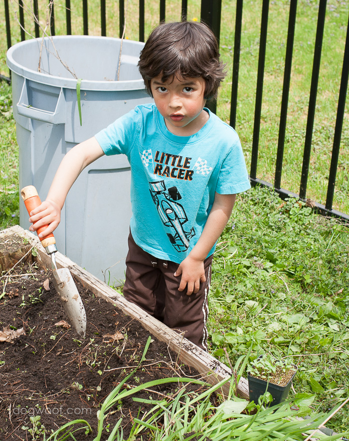 Tips for Gardening with Young Kids | www.1dogwoof.com