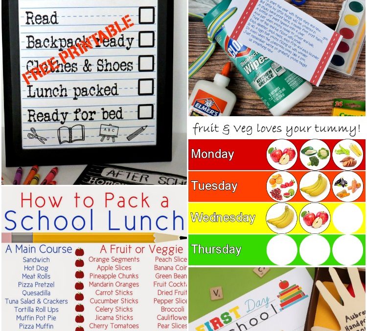 5 Back to School Printables at The Project Stash