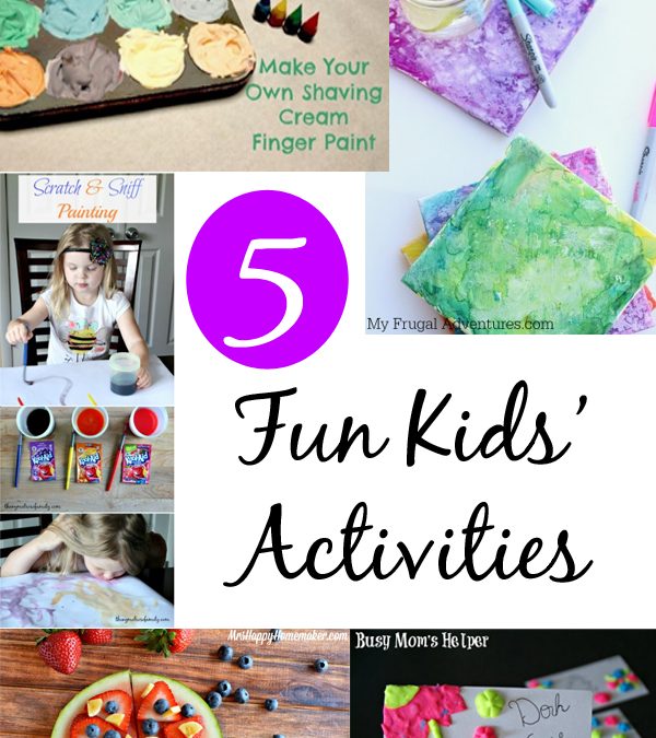 Fun Kids Activities at The Project Stash