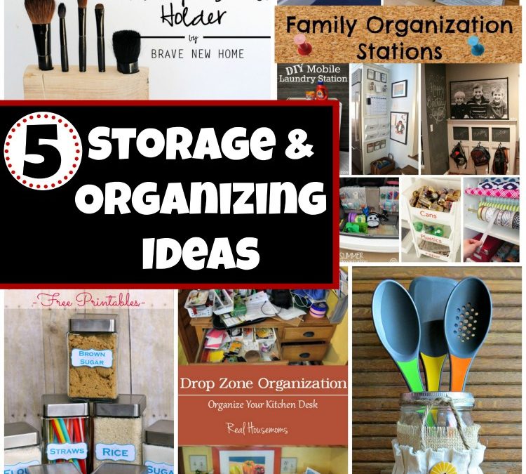 Storage and Organizing Ideas at The Project Stash
