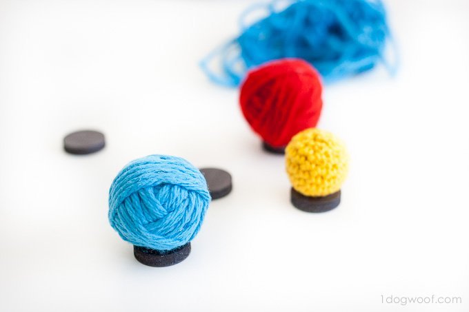 Yarn Ball Magnets