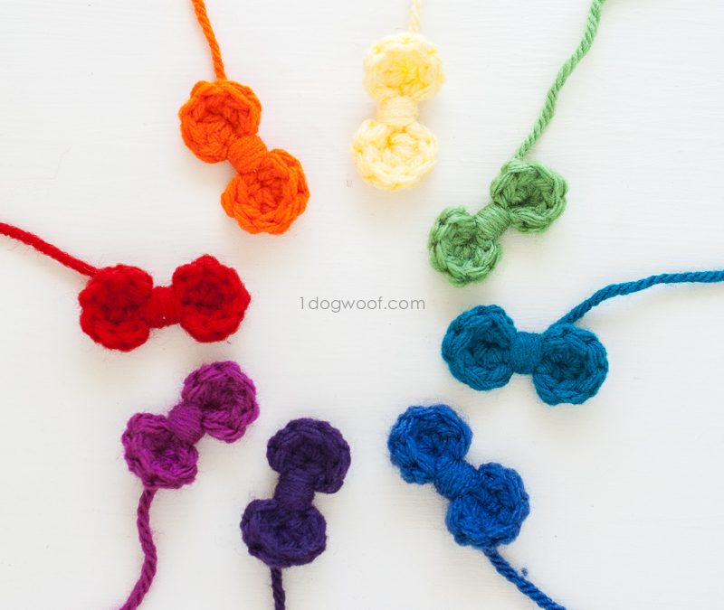 Sweet and Simple Crochet Bows