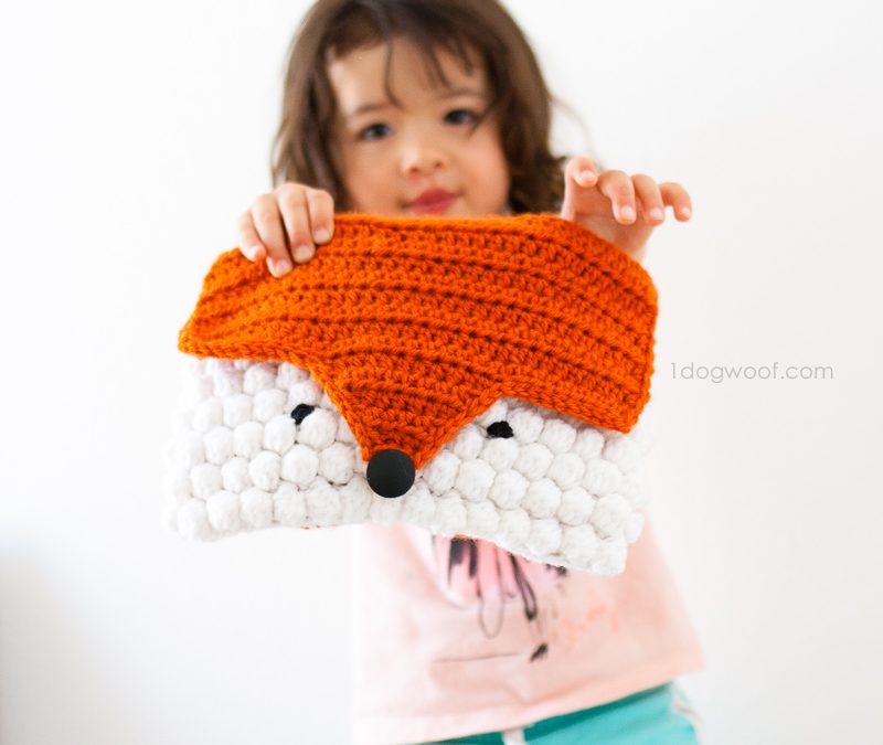 Orange You a Cute Crochet Fox Purse