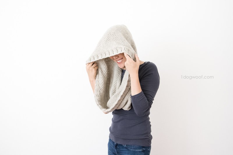 Hideaway Hooded Scarf