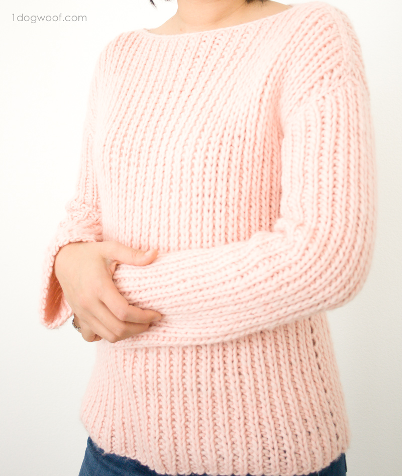 We Are Knitters Buttercream Sweater Knit Kit review