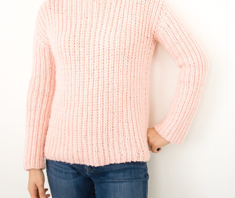 We Are Knitters Buttercream Sweater Knit Kit Review