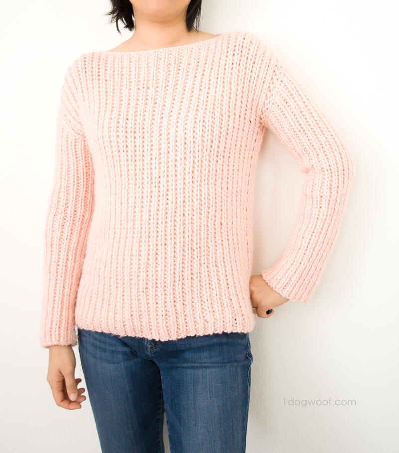We Are Knitters Buttercream Sweater Knit Kit Review
