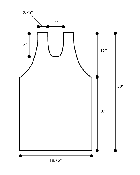 Caracol Tank Top Schematic