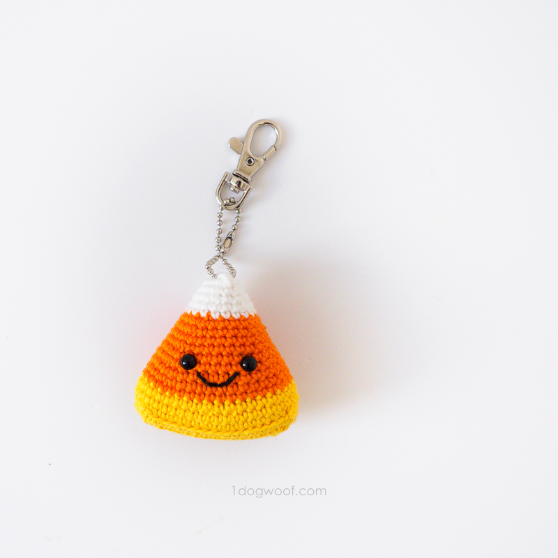 Halloween Candy Corn Crochet Amigurumi