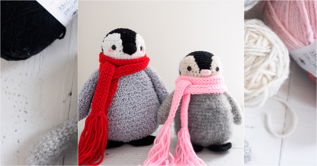 Baby Penguin Amigurumi Toy Crochet Pattern