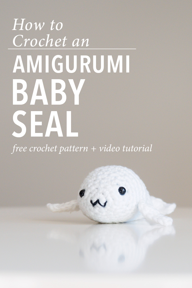 Crochet Baby Seal Amigurumi