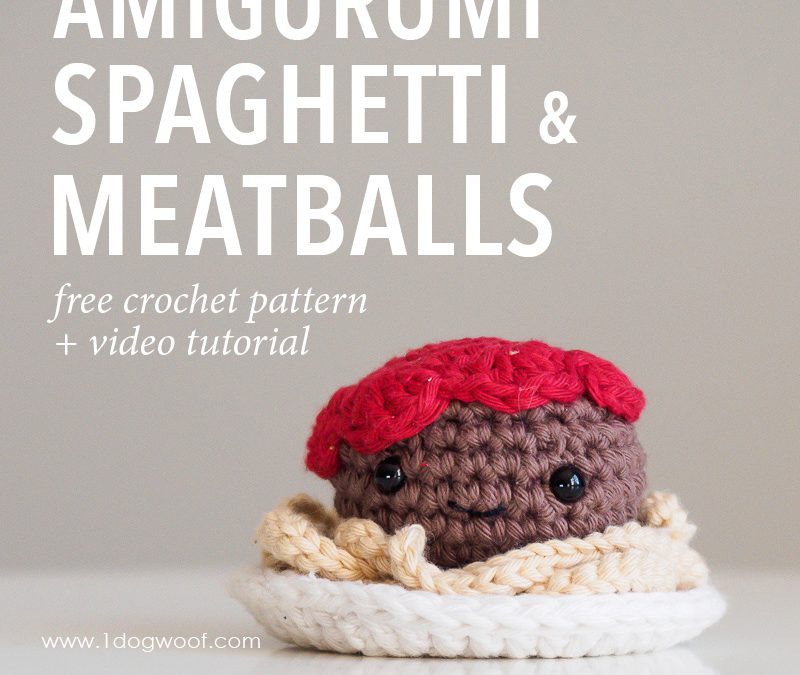Amigurumi Spaghetti and Meatballs Crochet Pattern