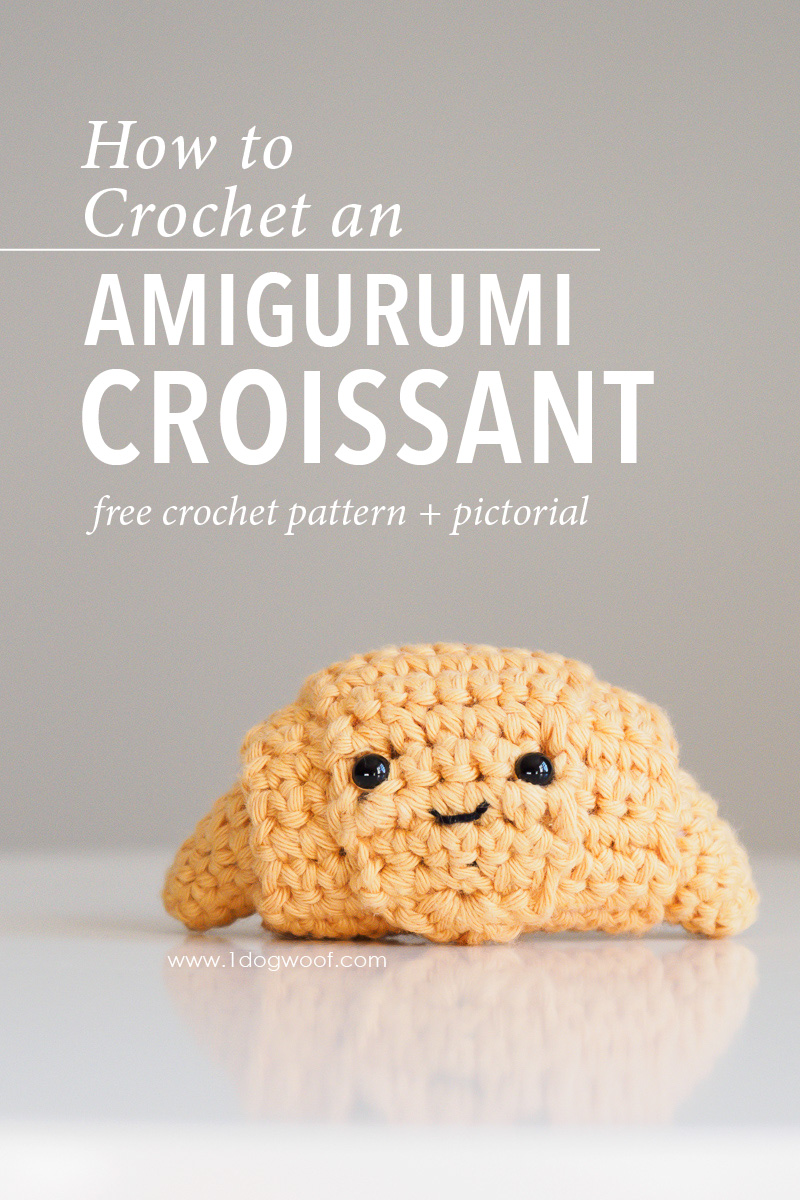 Amigurumi Croissant Crochet Pattern