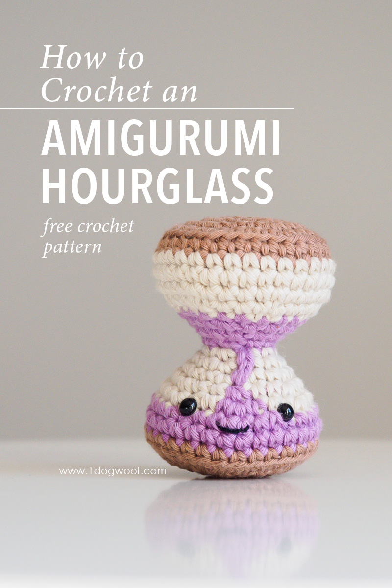 Amigurumi hourglass