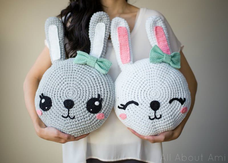 bunny pillows