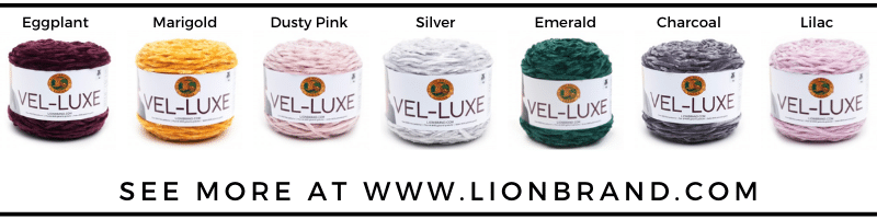 Vel-luxe colors by Lion Brand Yarn