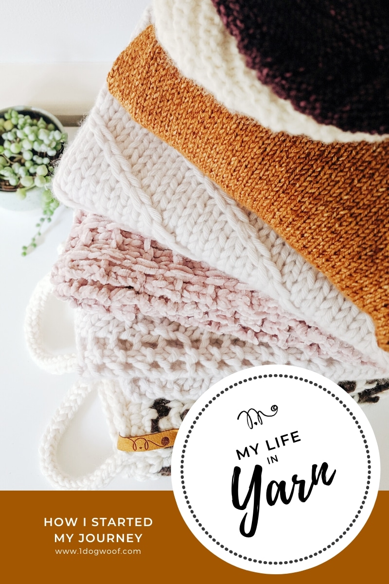 my crochet and knit, fiber crafting journey