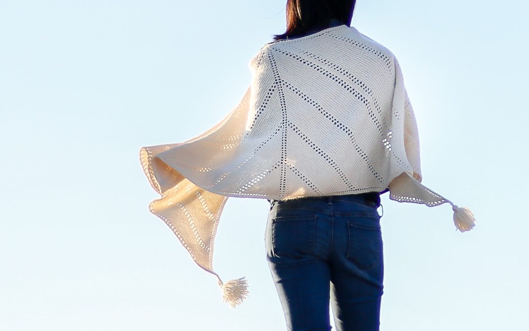 Berkshire Wrap: A Different Kind of Triangle Shawl