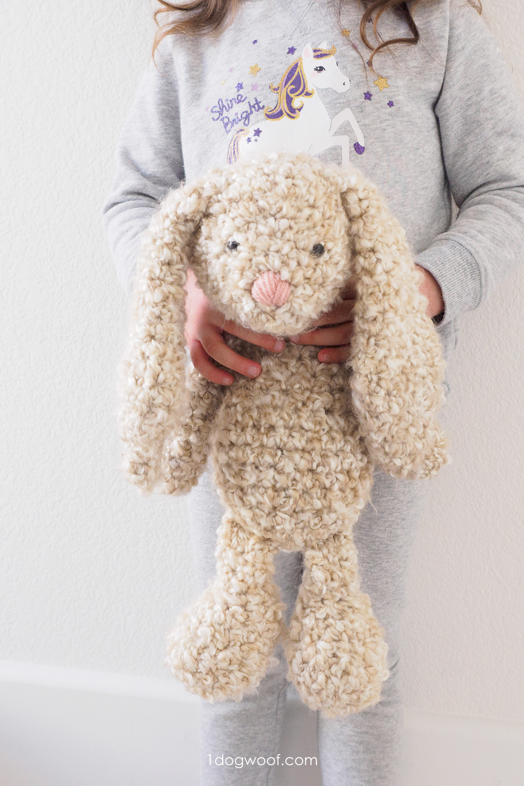 classic crochet bunny