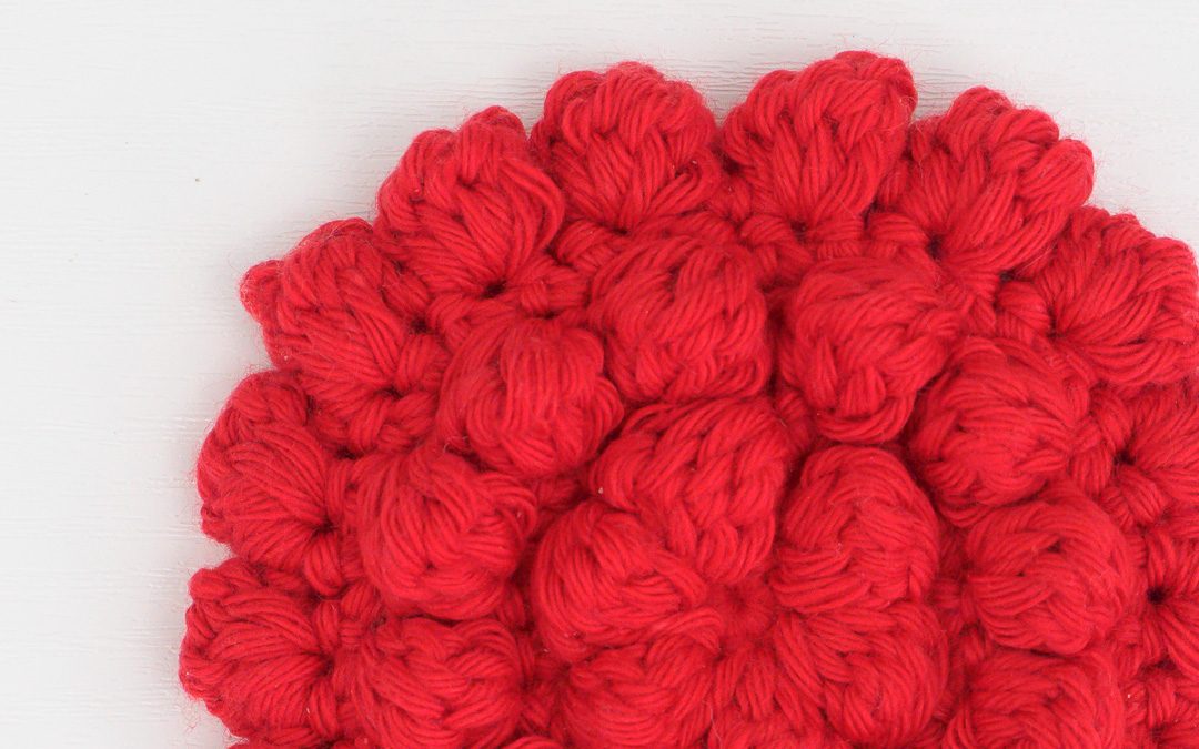 How to Crochet Bobbles in the Round