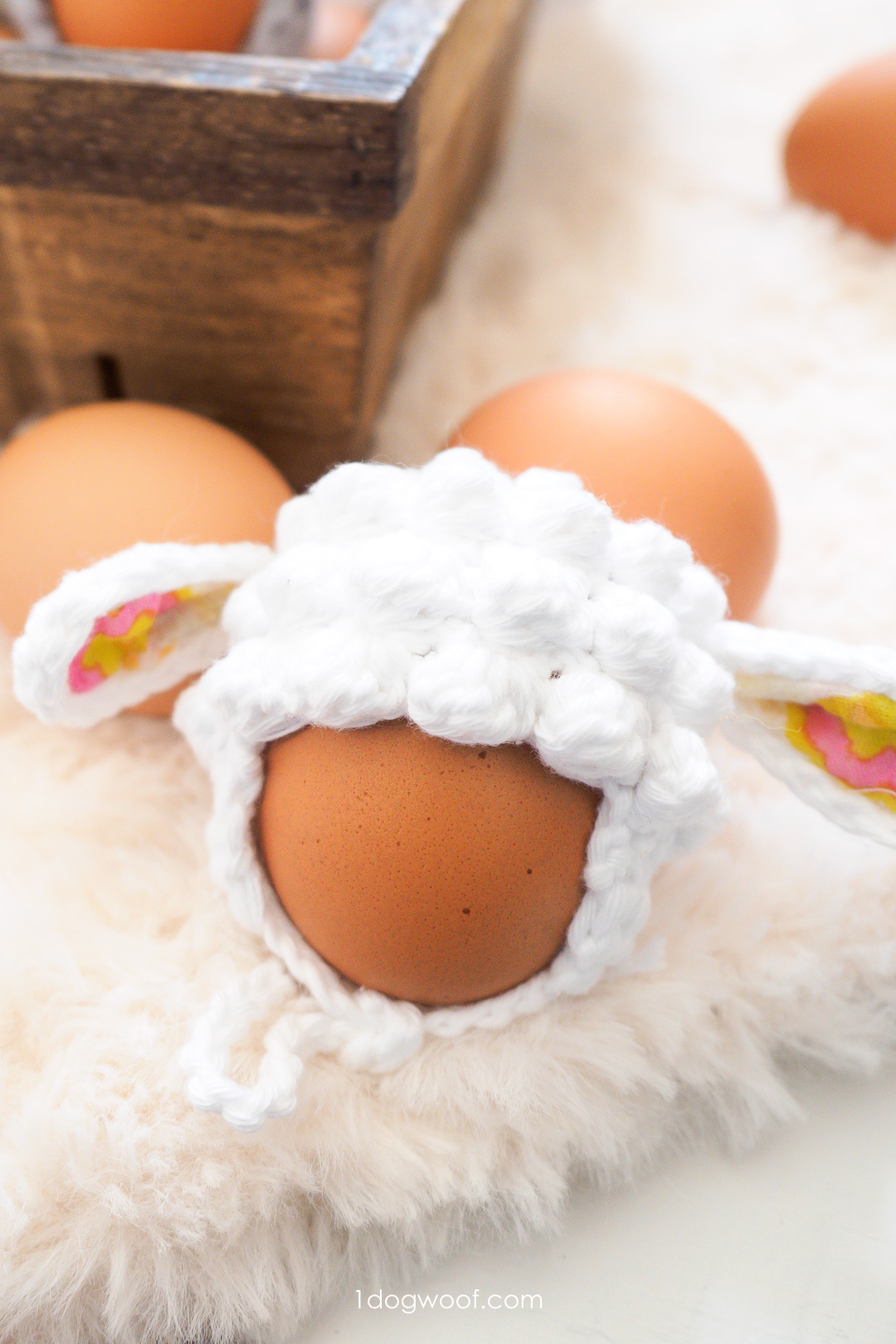 Easter Egg Lamb Hat Crochet Pattern