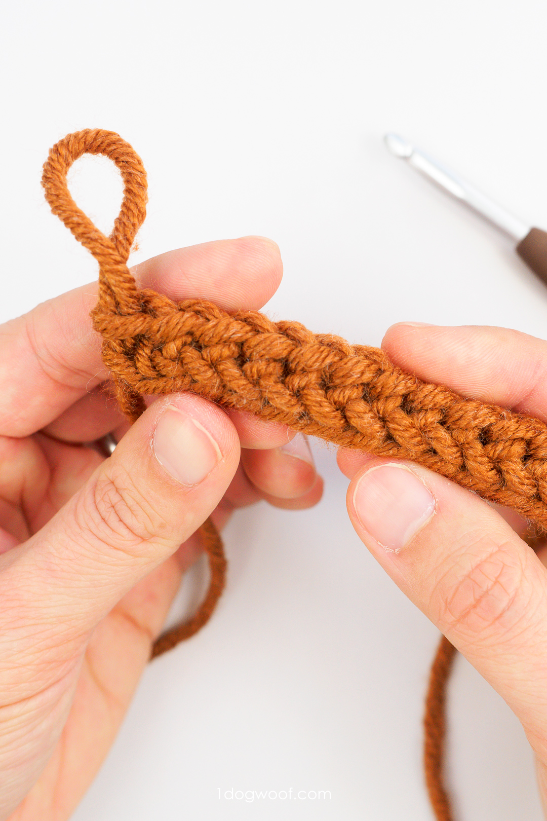How to Make a Foundation Single Crochet Stitch (FSC)
