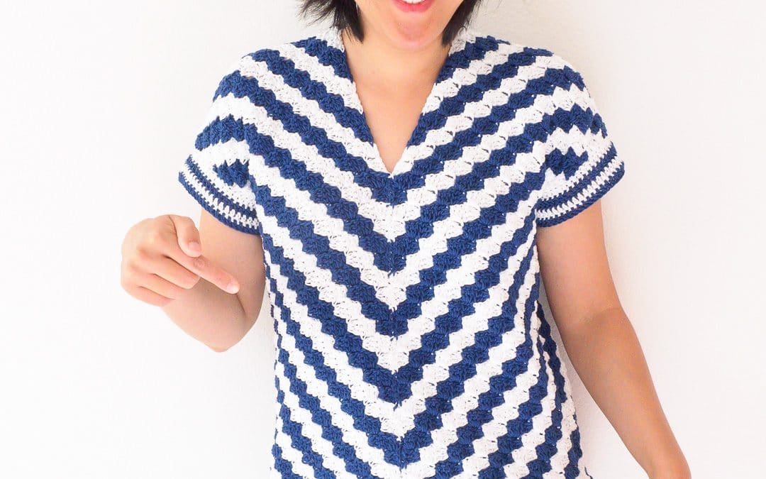 Diagonals for Days C2C Crochet Top