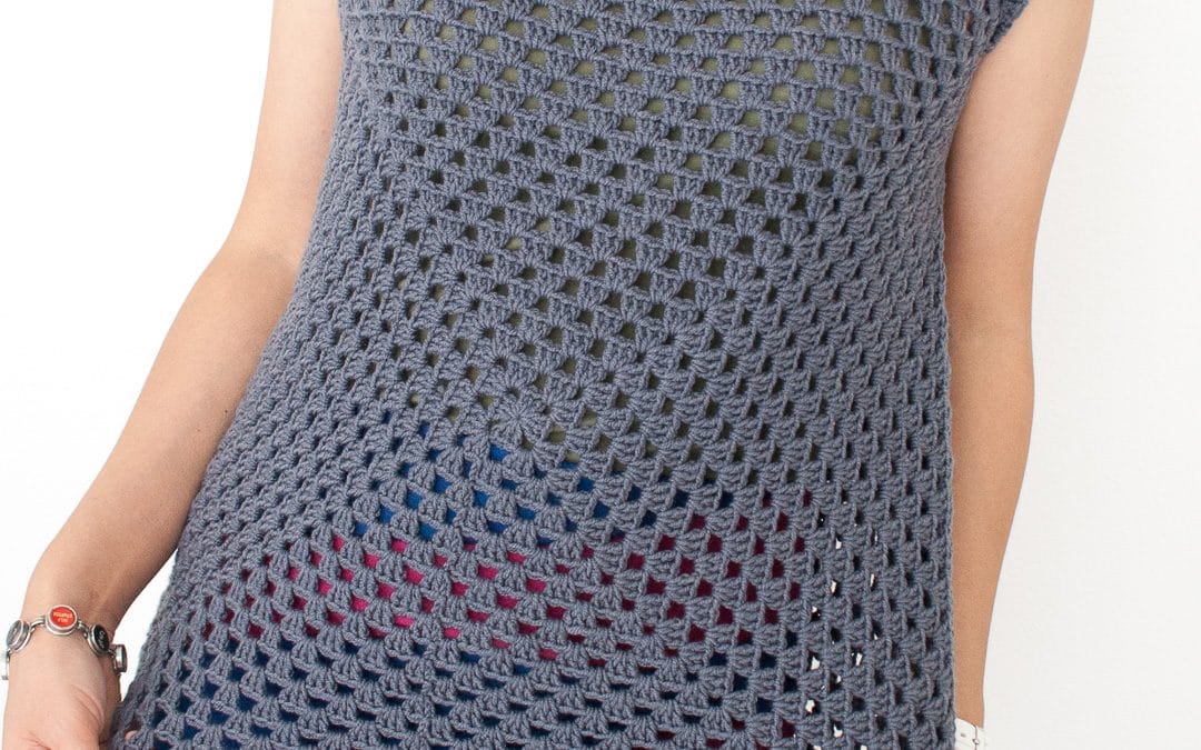 Granny Squared Crochet Top