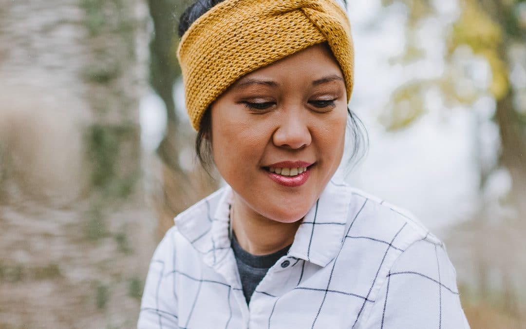 Classic Tunisian Twist Ear Warmer