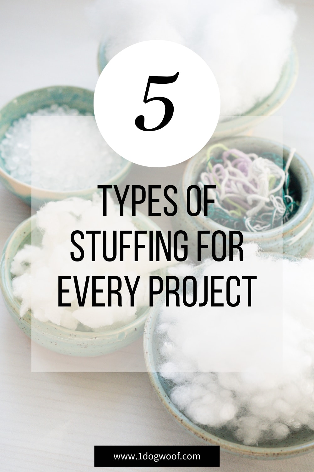 5 Types of Stuffing to use in amigurumi and other projects